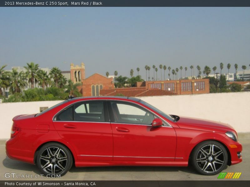  2013 C 250 Sport Mars Red