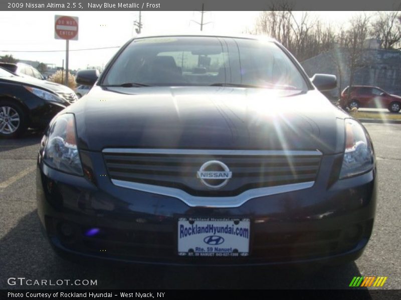 Navy Blue Metallic / Frost 2009 Nissan Altima 2.5 S