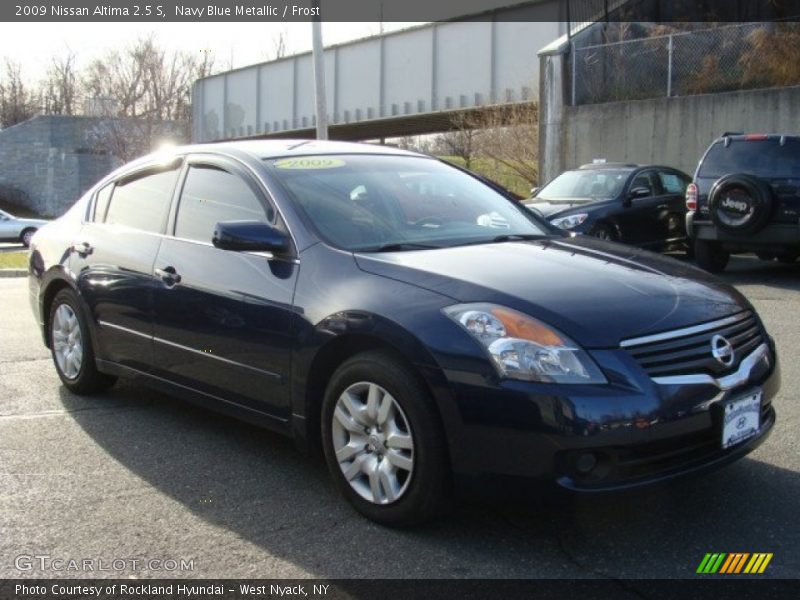 Navy Blue Metallic / Frost 2009 Nissan Altima 2.5 S