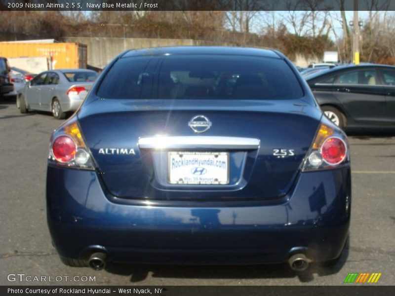 Navy Blue Metallic / Frost 2009 Nissan Altima 2.5 S