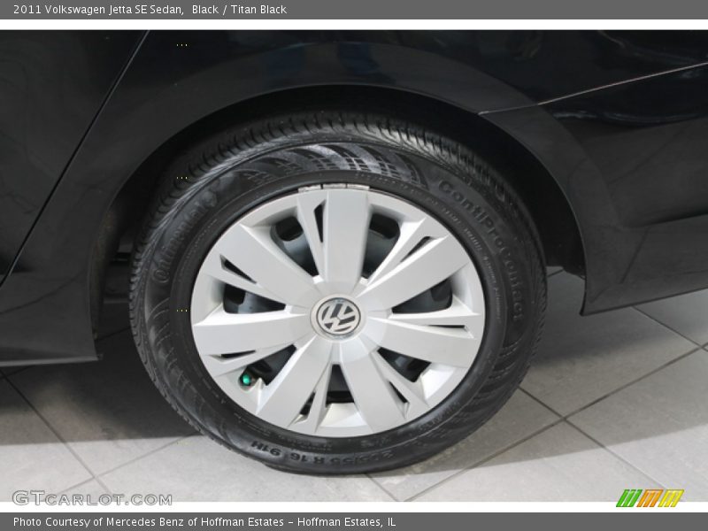 Black / Titan Black 2011 Volkswagen Jetta SE Sedan