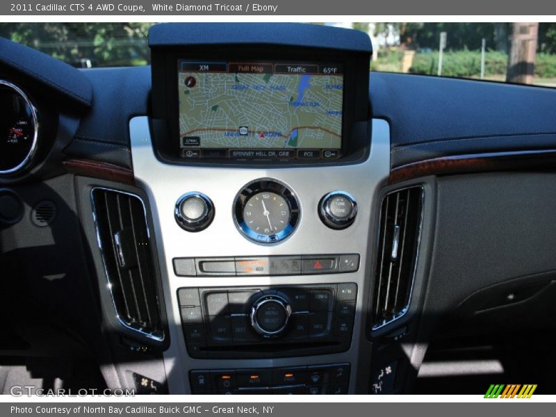 White Diamond Tricoat / Ebony 2011 Cadillac CTS 4 AWD Coupe