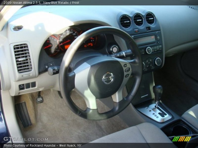 Navy Blue Metallic / Frost 2009 Nissan Altima 2.5 S