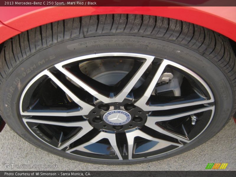  2013 C 250 Sport Wheel