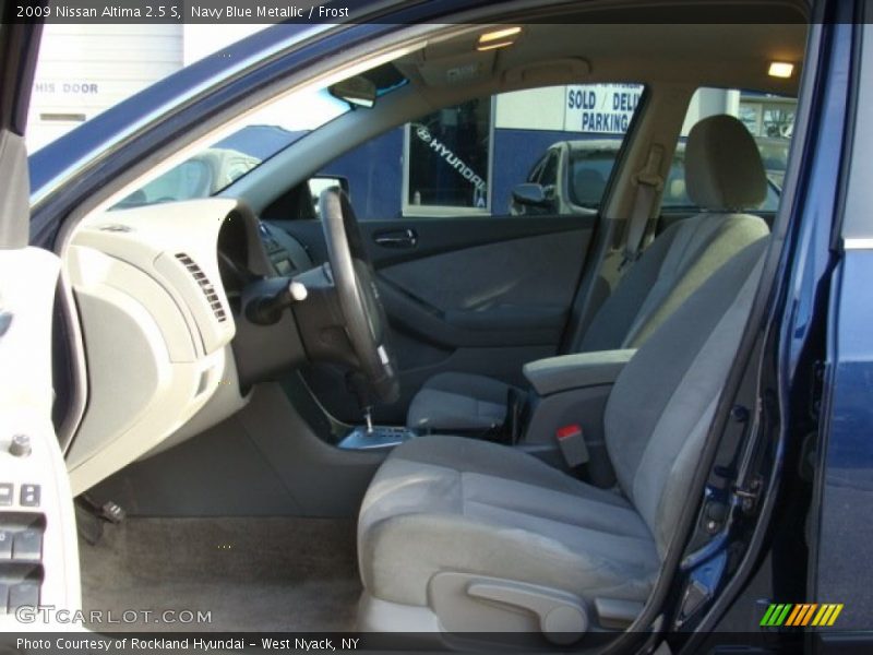 Navy Blue Metallic / Frost 2009 Nissan Altima 2.5 S