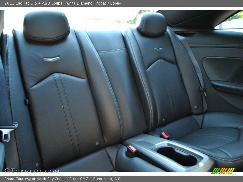 White Diamond Tricoat / Ebony 2011 Cadillac CTS 4 AWD Coupe