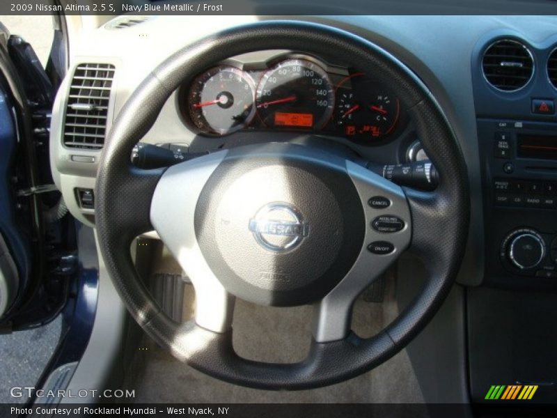 Navy Blue Metallic / Frost 2009 Nissan Altima 2.5 S