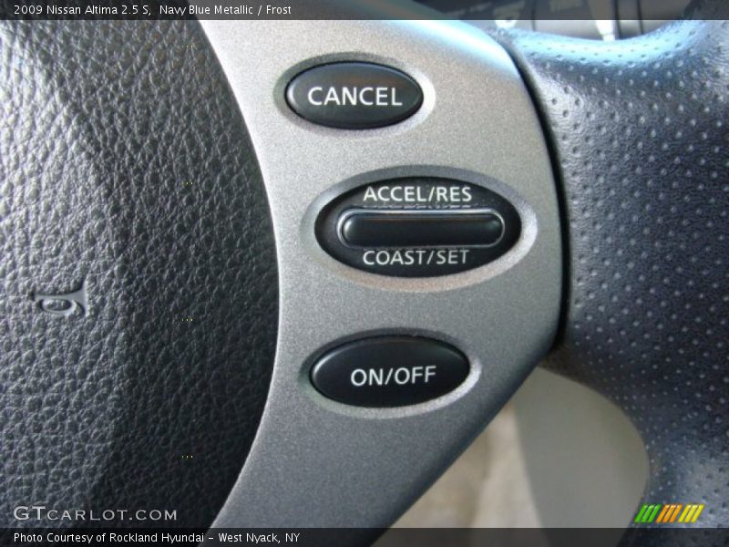 Navy Blue Metallic / Frost 2009 Nissan Altima 2.5 S