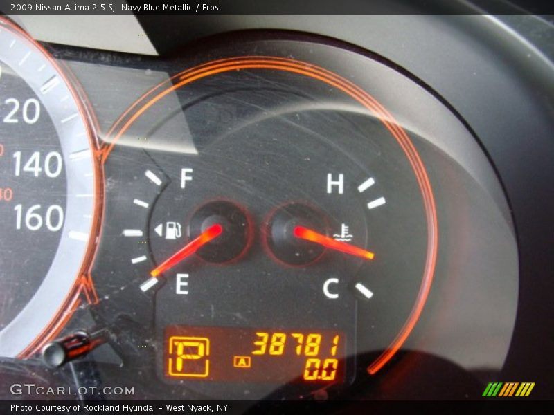 Navy Blue Metallic / Frost 2009 Nissan Altima 2.5 S