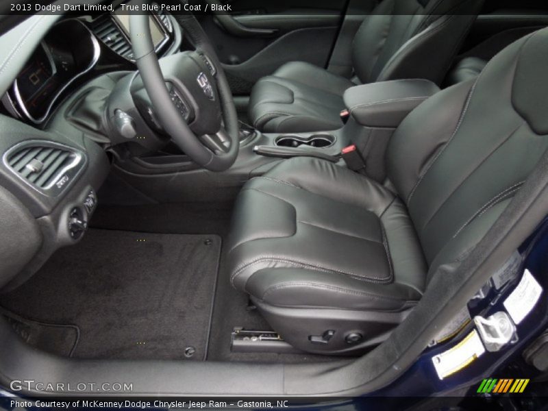  2013 Dart Limited Black Interior