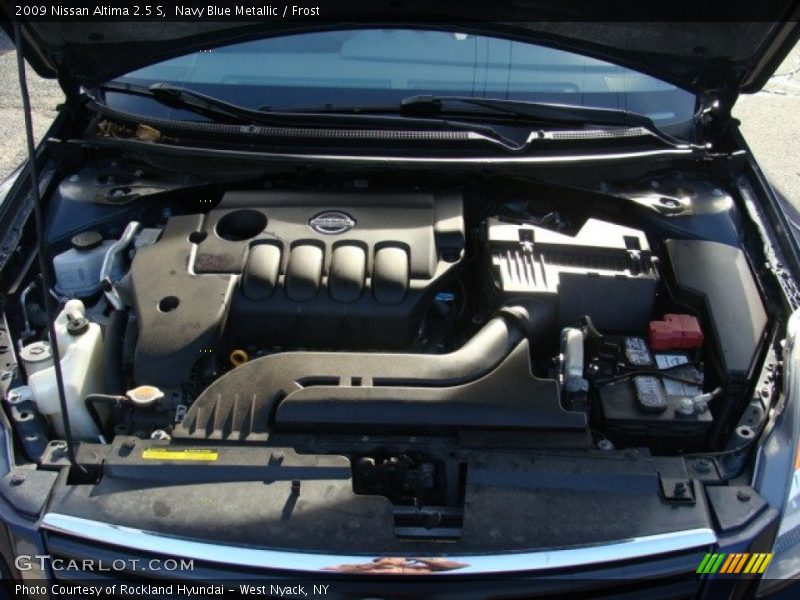 Navy Blue Metallic / Frost 2009 Nissan Altima 2.5 S