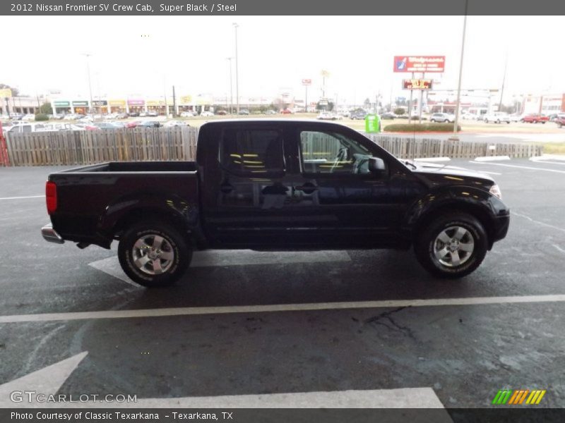 Super Black / Steel 2012 Nissan Frontier SV Crew Cab