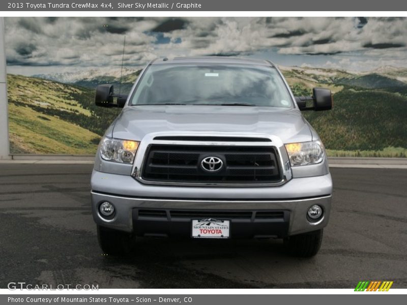 Silver Sky Metallic / Graphite 2013 Toyota Tundra CrewMax 4x4