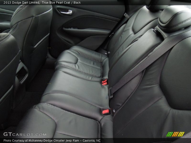 True Blue Pearl Coat / Black 2013 Dodge Dart Limited