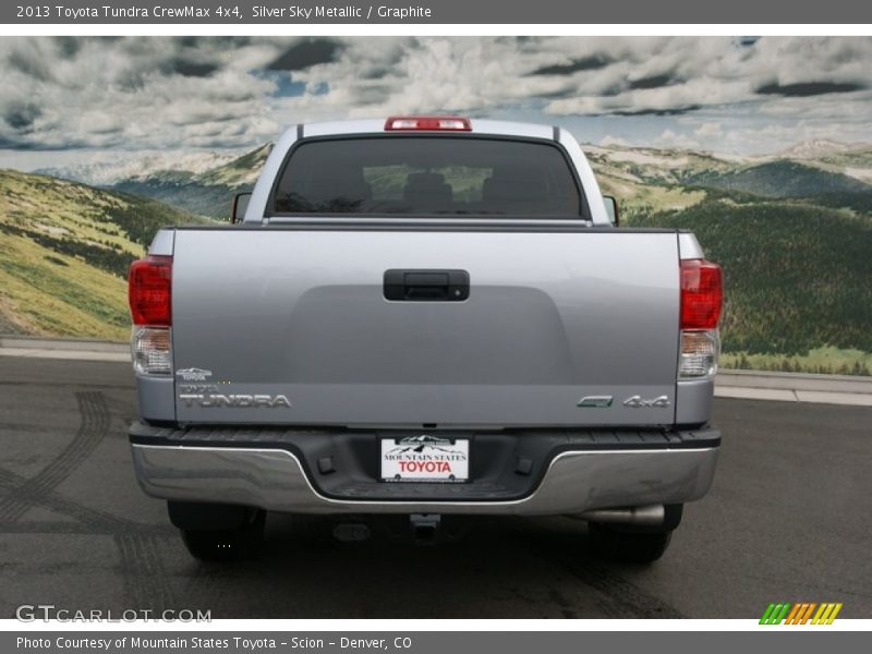 Silver Sky Metallic / Graphite 2013 Toyota Tundra CrewMax 4x4