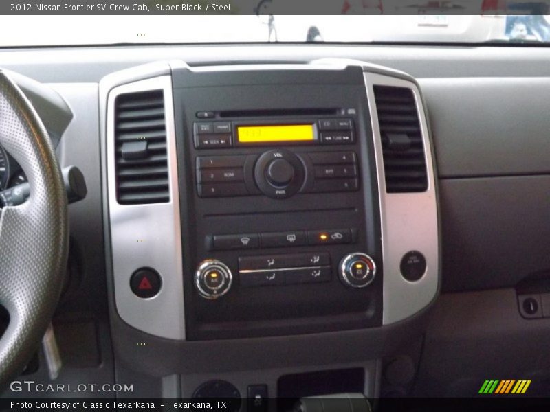 Super Black / Steel 2012 Nissan Frontier SV Crew Cab
