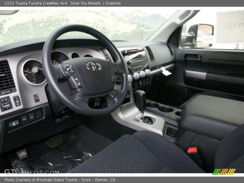 Silver Sky Metallic / Graphite 2013 Toyota Tundra CrewMax 4x4