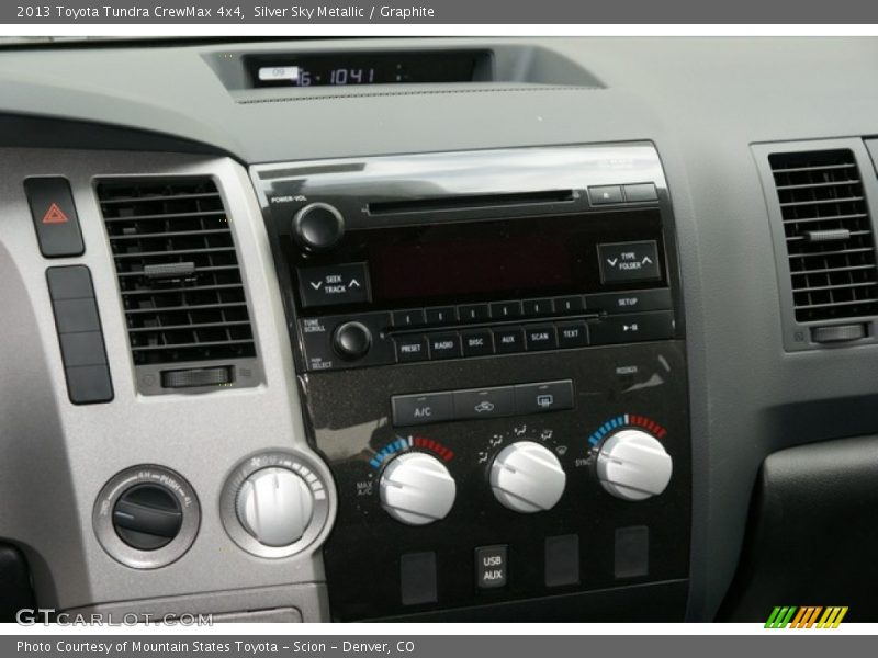 Silver Sky Metallic / Graphite 2013 Toyota Tundra CrewMax 4x4