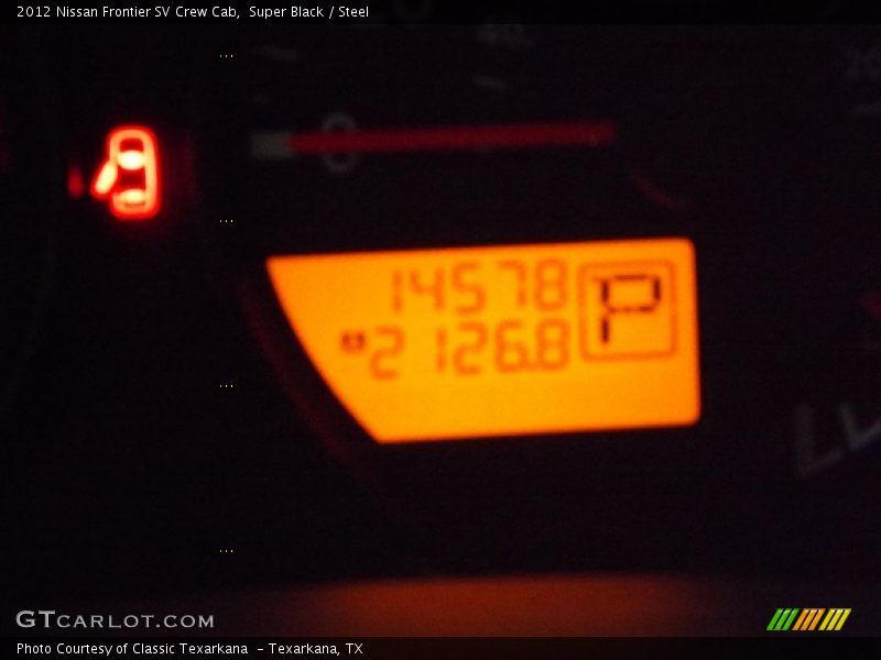 Super Black / Steel 2012 Nissan Frontier SV Crew Cab