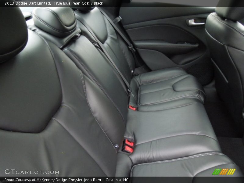 True Blue Pearl Coat / Black 2013 Dodge Dart Limited