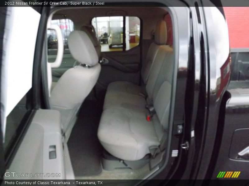 Super Black / Steel 2012 Nissan Frontier SV Crew Cab