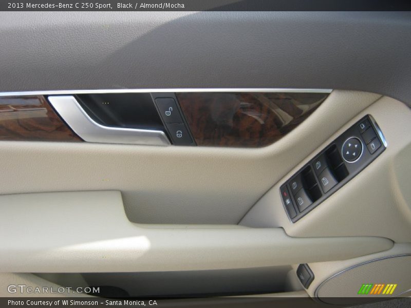 Black / Almond/Mocha 2013 Mercedes-Benz C 250 Sport