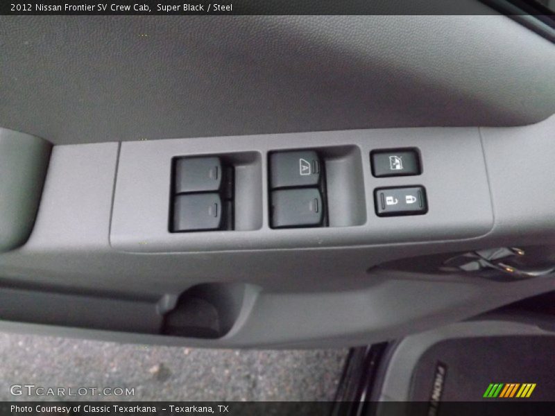Super Black / Steel 2012 Nissan Frontier SV Crew Cab