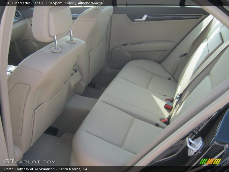 Black / Almond/Mocha 2013 Mercedes-Benz C 250 Sport