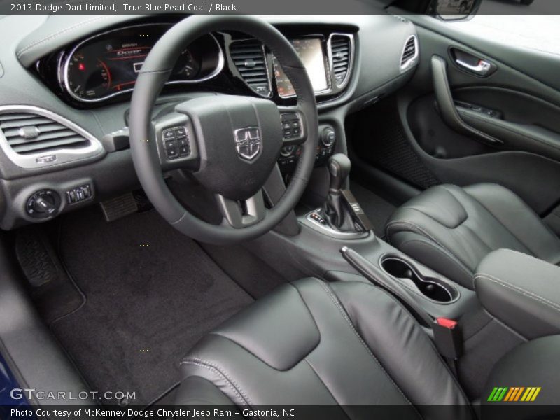 Black Interior - 2013 Dart Limited 