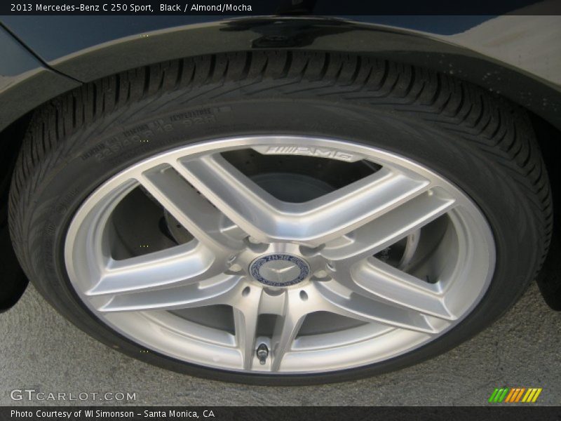 Black / Almond/Mocha 2013 Mercedes-Benz C 250 Sport