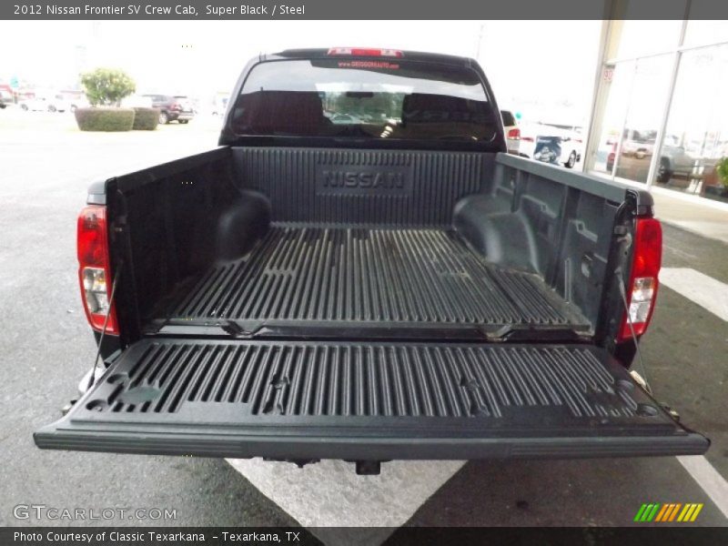 Super Black / Steel 2012 Nissan Frontier SV Crew Cab