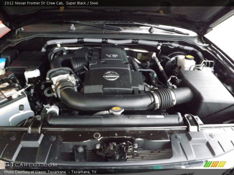 Super Black / Steel 2012 Nissan Frontier SV Crew Cab