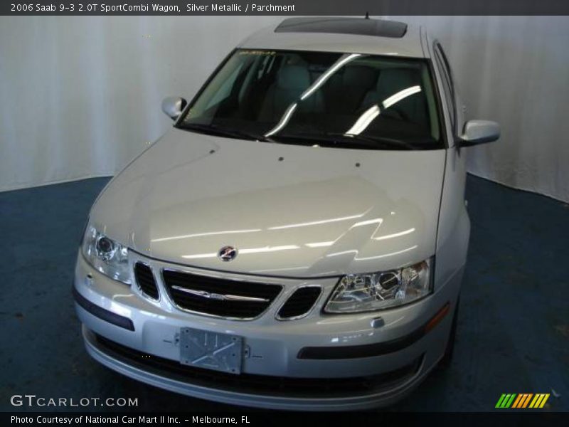 Silver Metallic / Parchment 2006 Saab 9-3 2.0T SportCombi Wagon