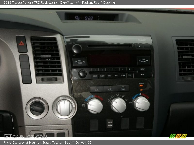 Controls of 2013 Tundra TRD Rock Warrior CrewMax 4x4