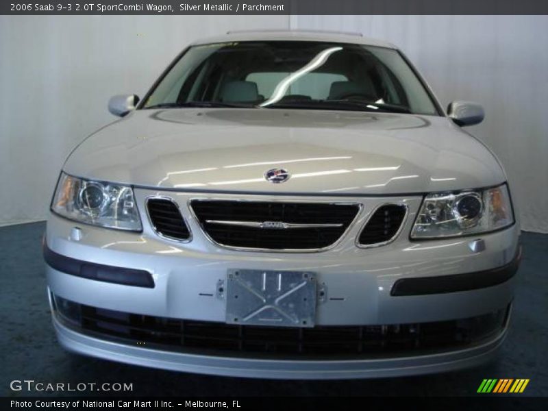 Silver Metallic / Parchment 2006 Saab 9-3 2.0T SportCombi Wagon