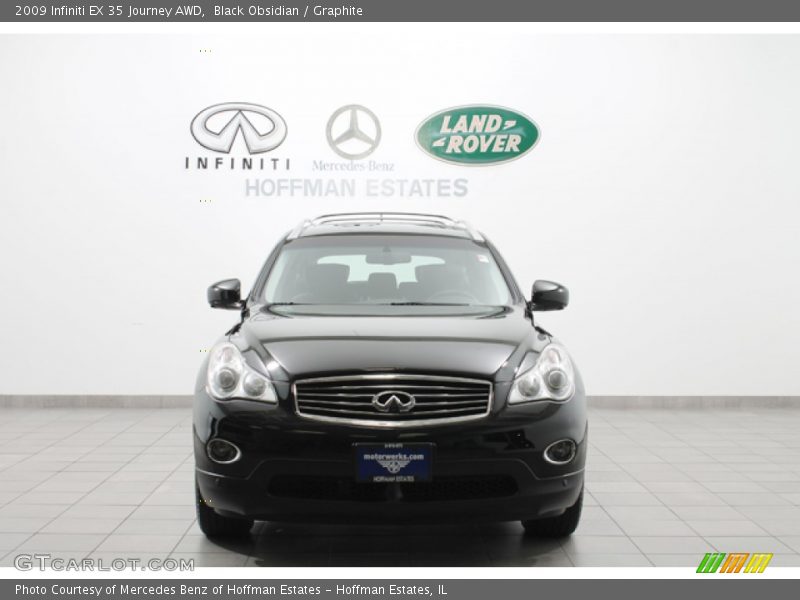 Black Obsidian / Graphite 2009 Infiniti EX 35 Journey AWD