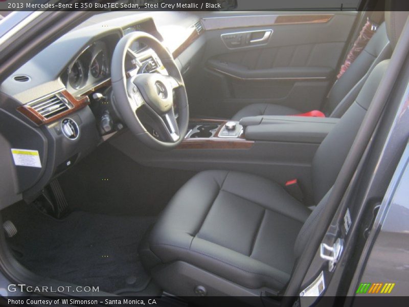  2013 E 350 BlueTEC Sedan Black Interior