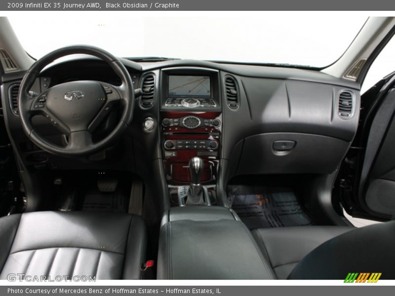Black Obsidian / Graphite 2009 Infiniti EX 35 Journey AWD