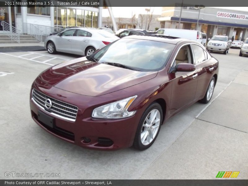 Tuscan Sun / Cafe Latte 2011 Nissan Maxima 3.5 S