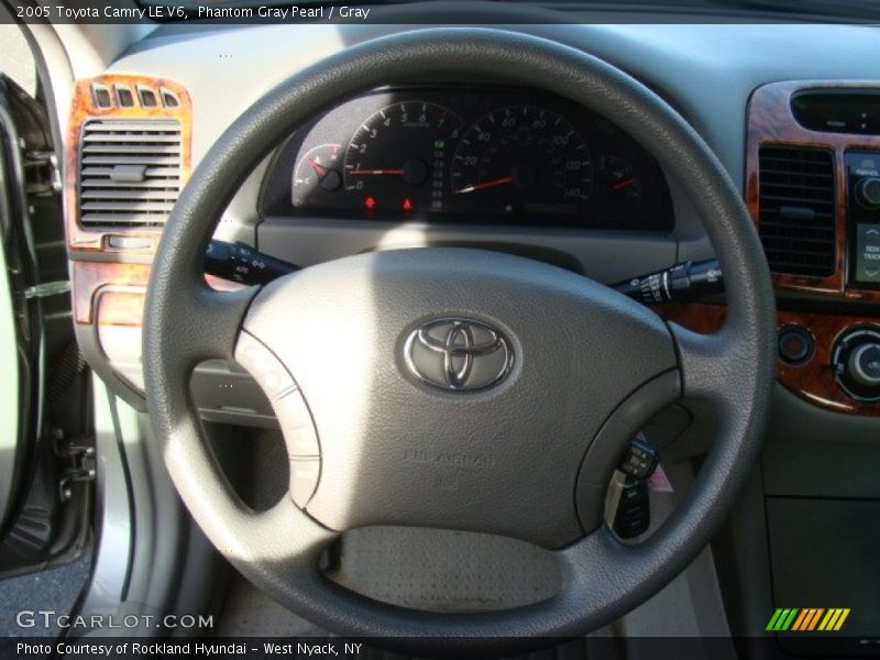 Phantom Gray Pearl / Gray 2005 Toyota Camry LE V6