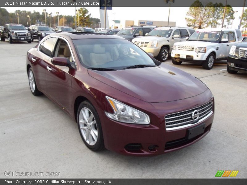 Tuscan Sun / Cafe Latte 2011 Nissan Maxima 3.5 S
