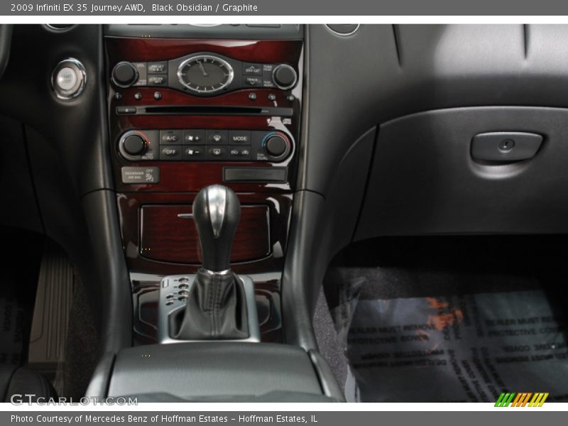 Black Obsidian / Graphite 2009 Infiniti EX 35 Journey AWD