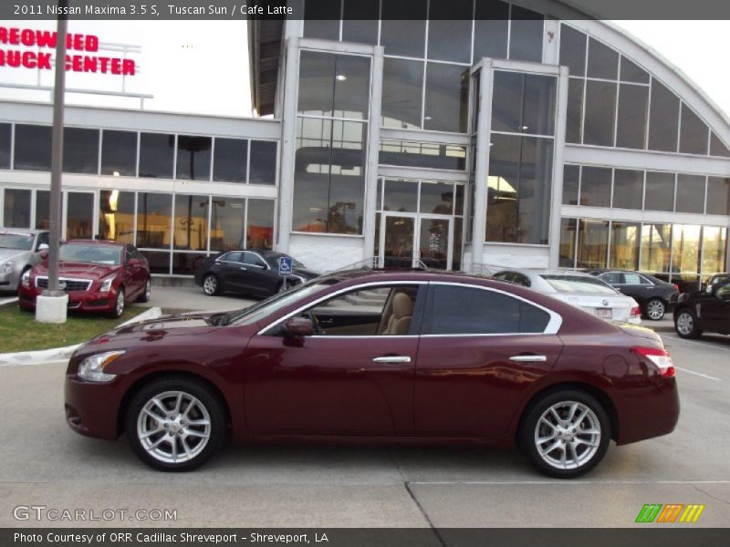 Tuscan Sun / Cafe Latte 2011 Nissan Maxima 3.5 S