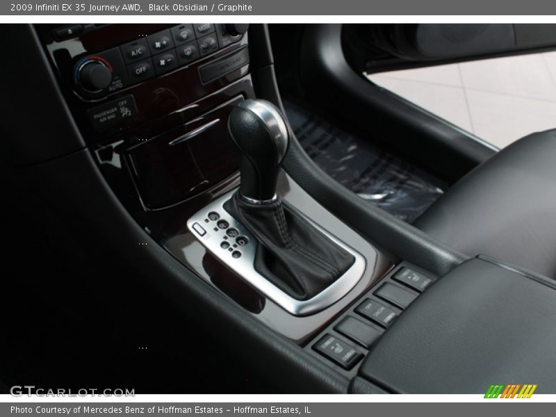 Black Obsidian / Graphite 2009 Infiniti EX 35 Journey AWD