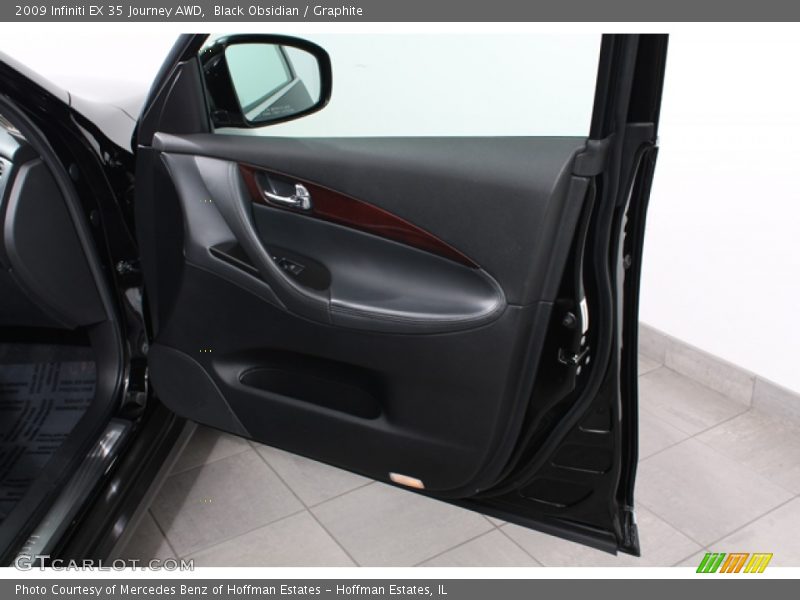 Black Obsidian / Graphite 2009 Infiniti EX 35 Journey AWD