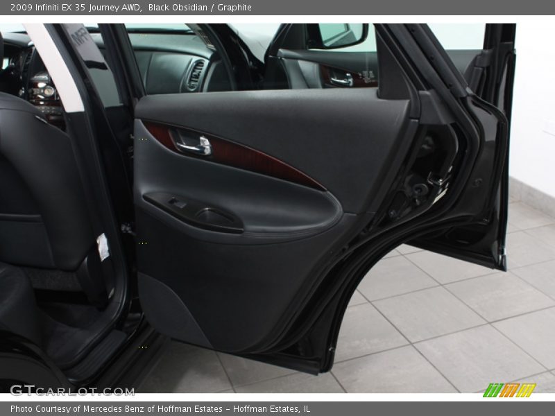 Black Obsidian / Graphite 2009 Infiniti EX 35 Journey AWD
