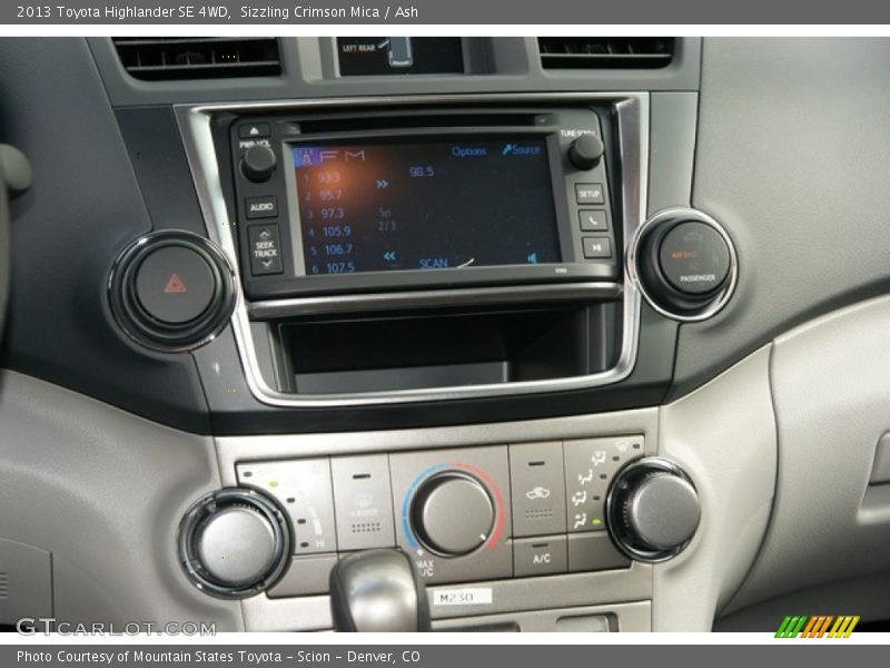 Sizzling Crimson Mica / Ash 2013 Toyota Highlander SE 4WD