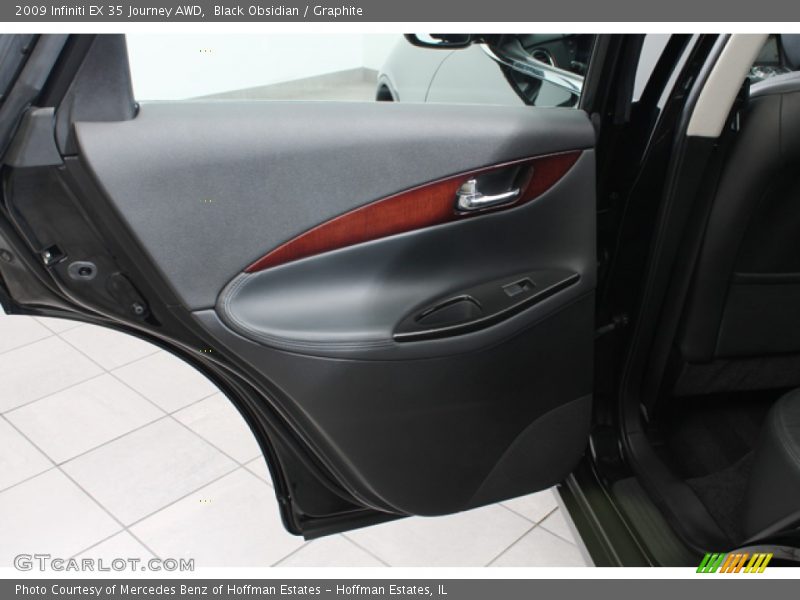 Black Obsidian / Graphite 2009 Infiniti EX 35 Journey AWD