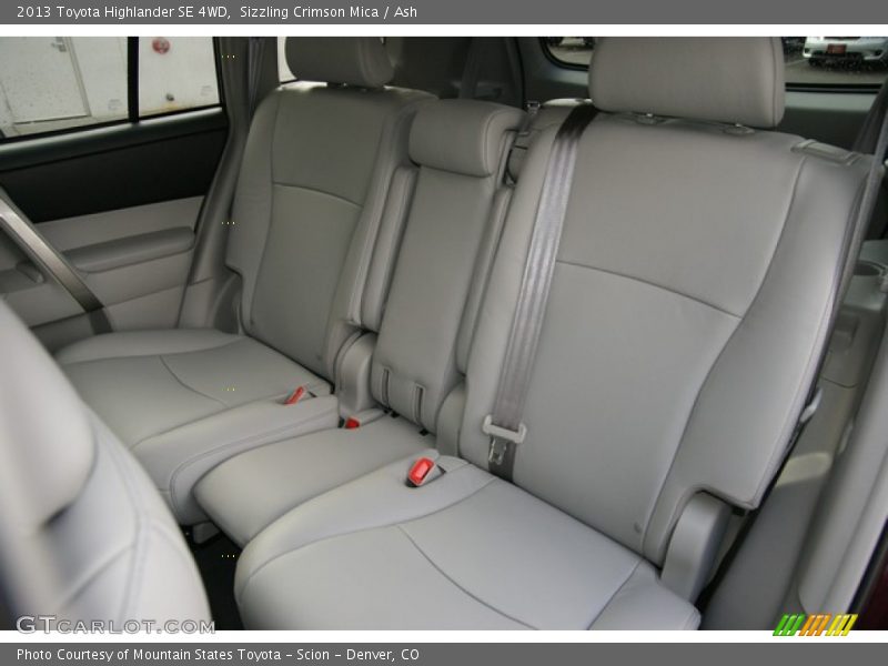 Sizzling Crimson Mica / Ash 2013 Toyota Highlander SE 4WD
