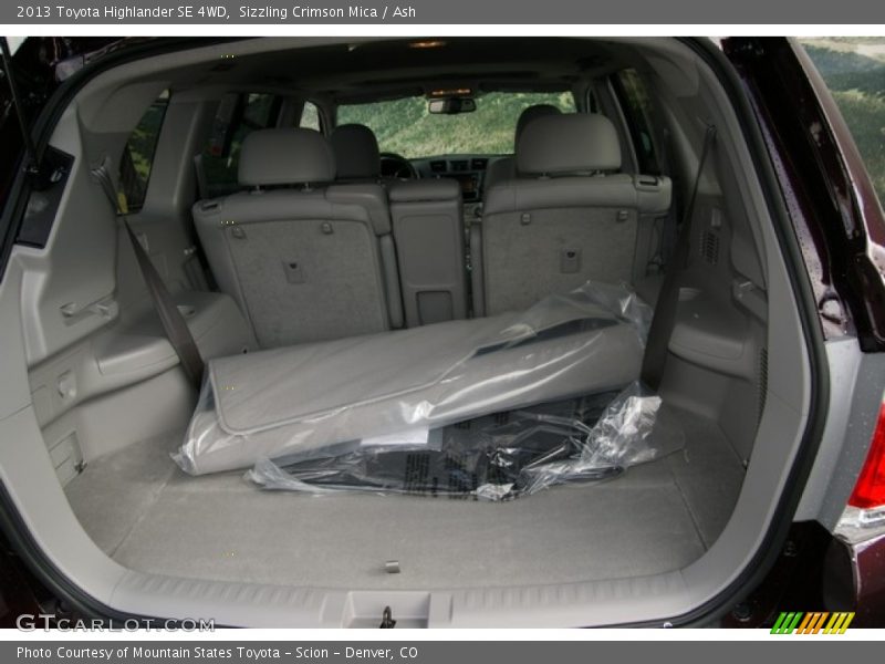 Sizzling Crimson Mica / Ash 2013 Toyota Highlander SE 4WD